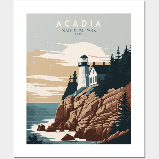 Acadia National Park Wall Art by Wintrly